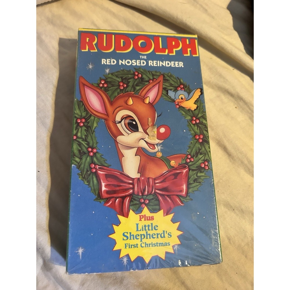 Rudolph The Red Nosed Reindeer (VHS 1992) Goodtimes‎ Video NEW